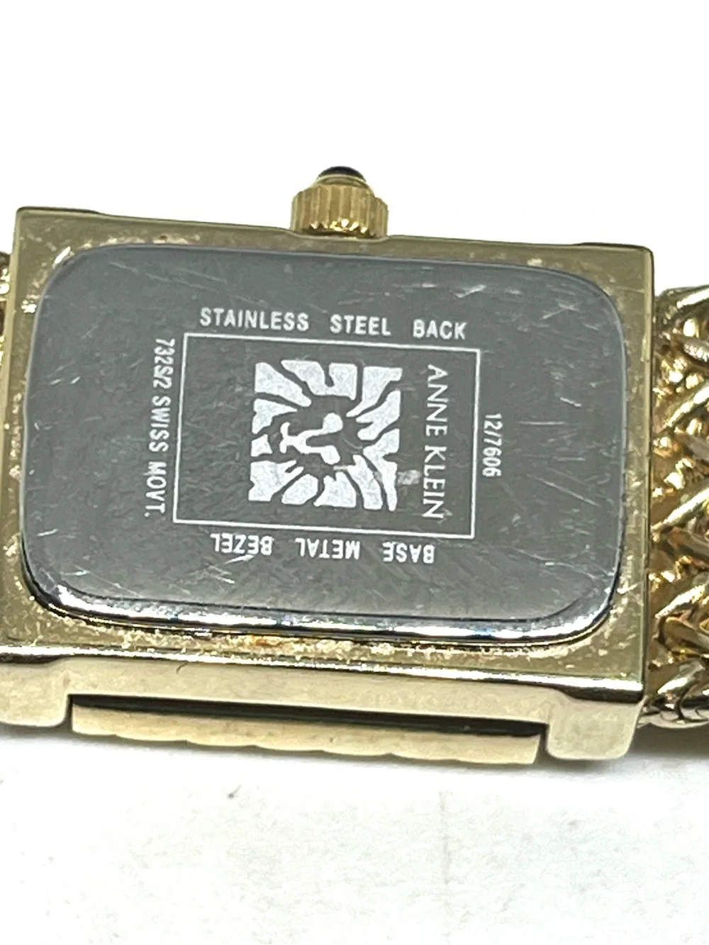 Anne Klein Diamond Swiss Hidden Bracelet Watch